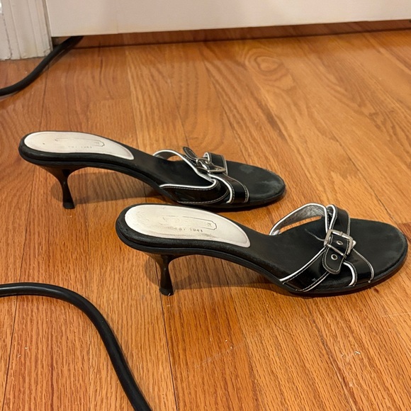 Coach Black Women's kitten heels - Picture 6 of 8